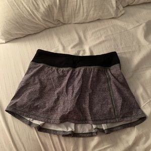 Lululemon pace rival mid rise skirt